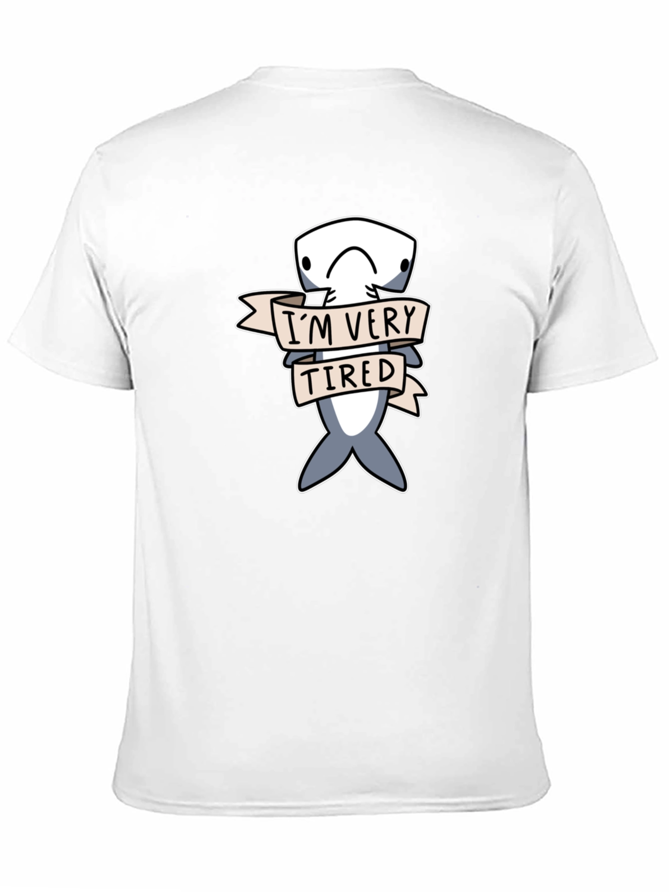 Im Very Tired Hammerhead Shark T-Shirt Funny Graphic Tee
