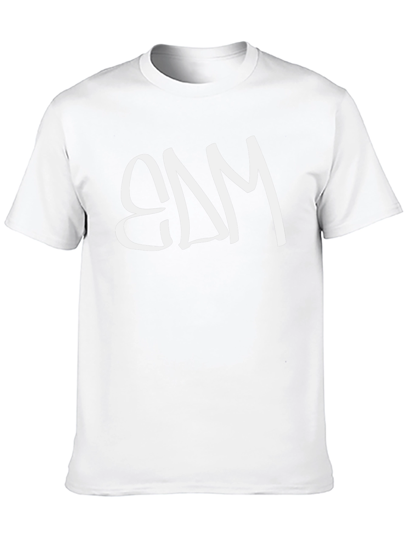 EDM Graphic Tee - Black Cotton Blend T-Shirt