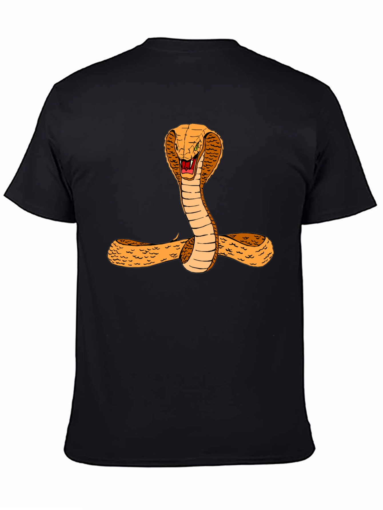Cobra Graphic Tee - Bold Snake Design