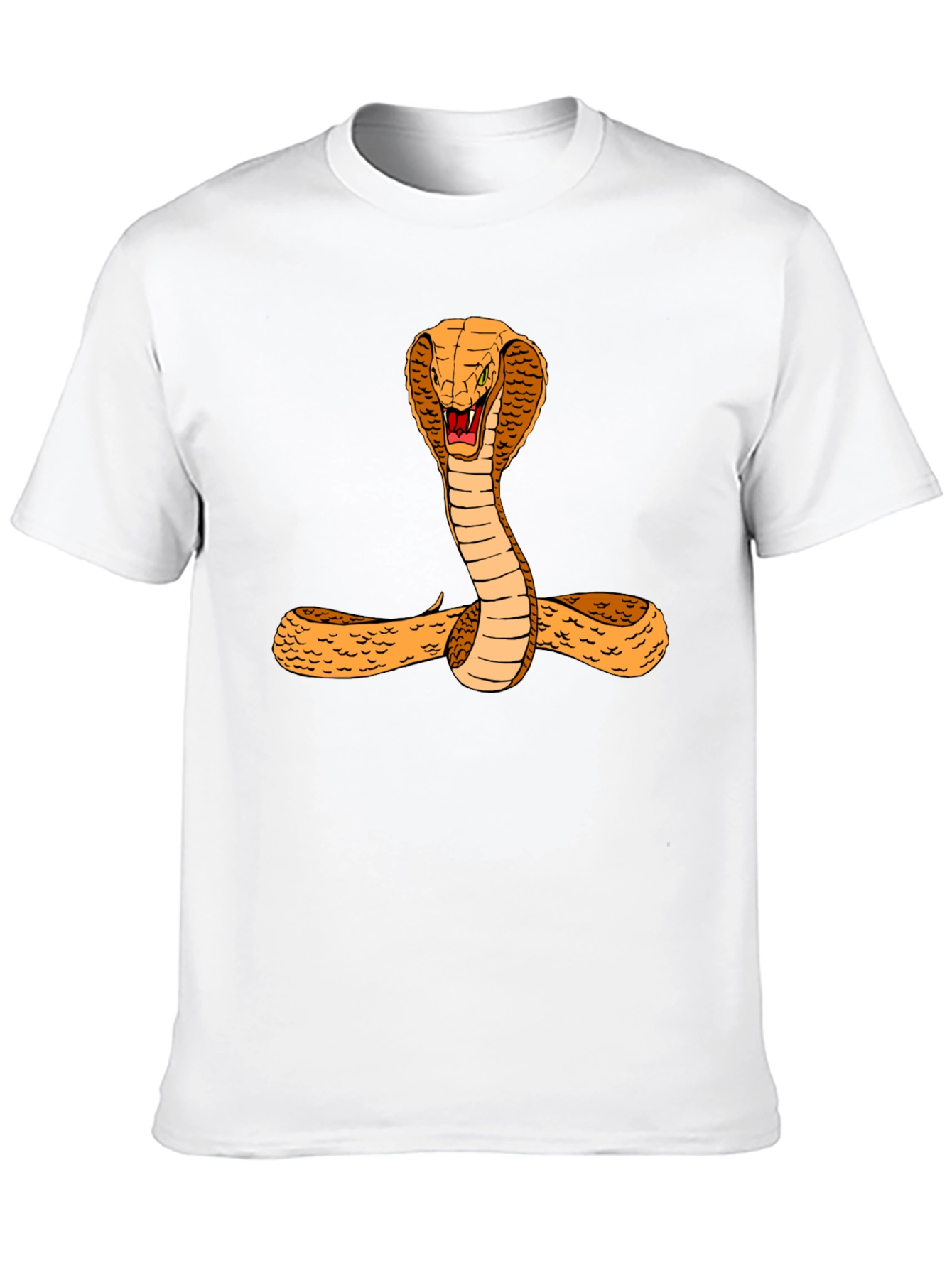 Cobra Graphic Tee - Bold Snake Design