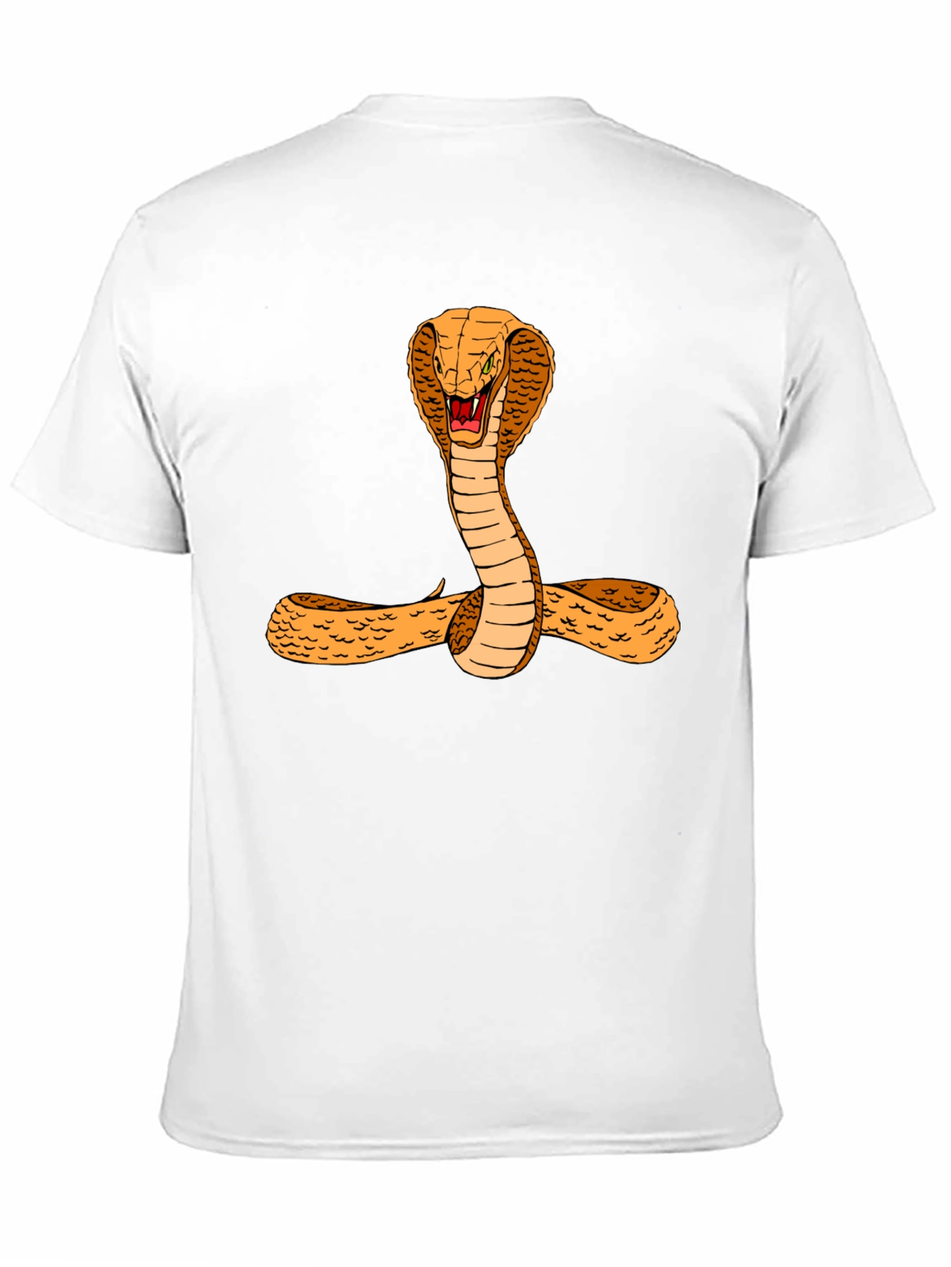 Cobra Graphic Tee - Bold Snake Design