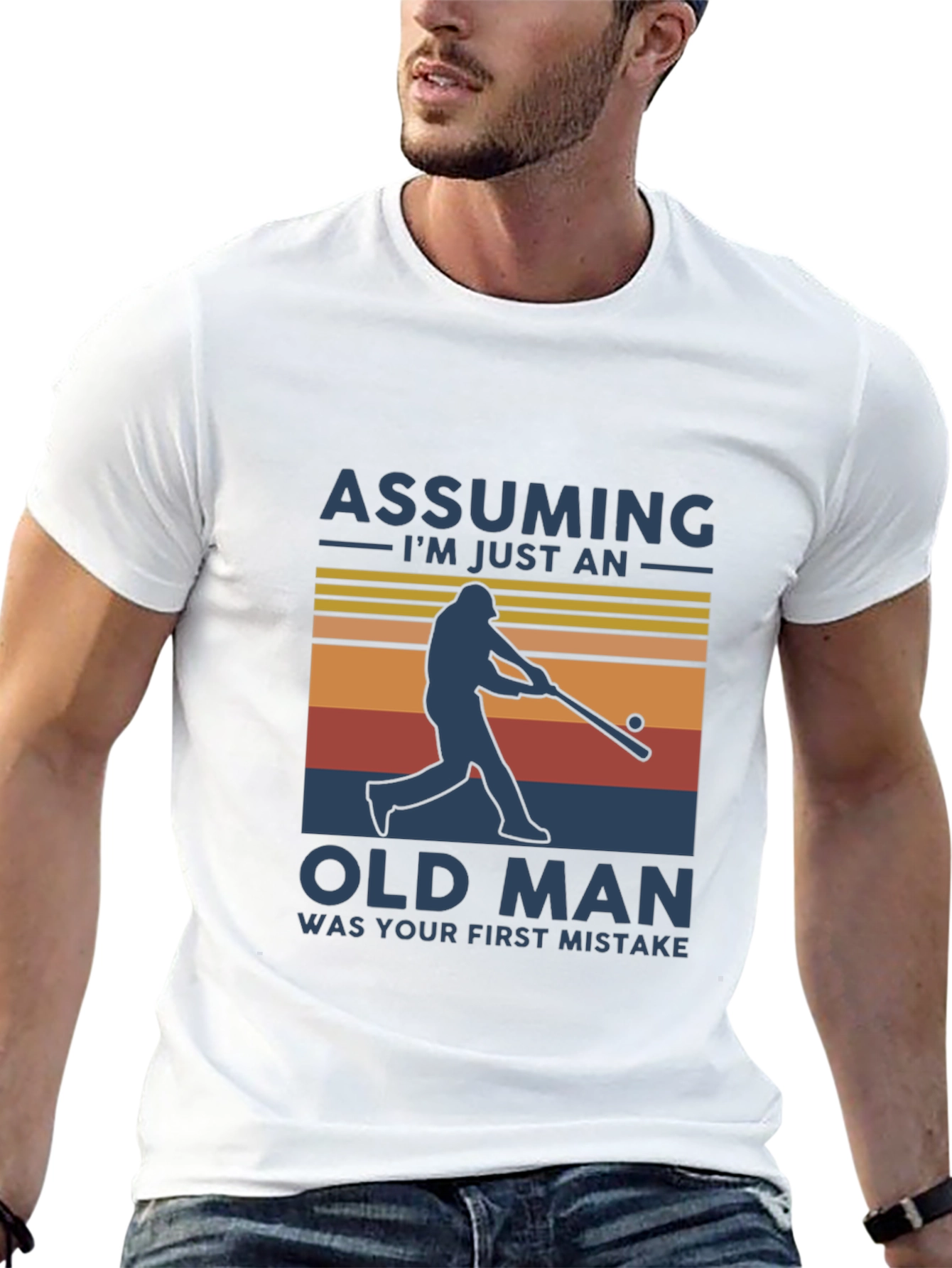 Assuming Im Just An Old Man Graphic Tee