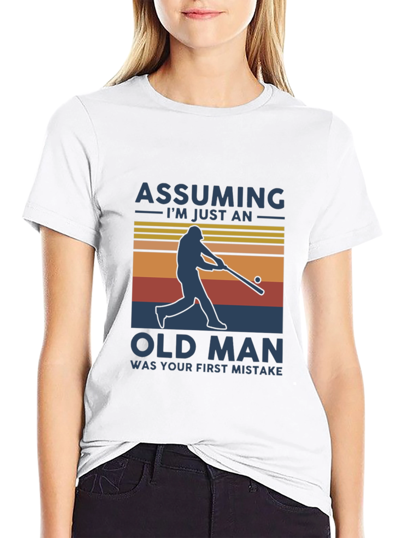 Assuming Im Just An Old Man Graphic Tee