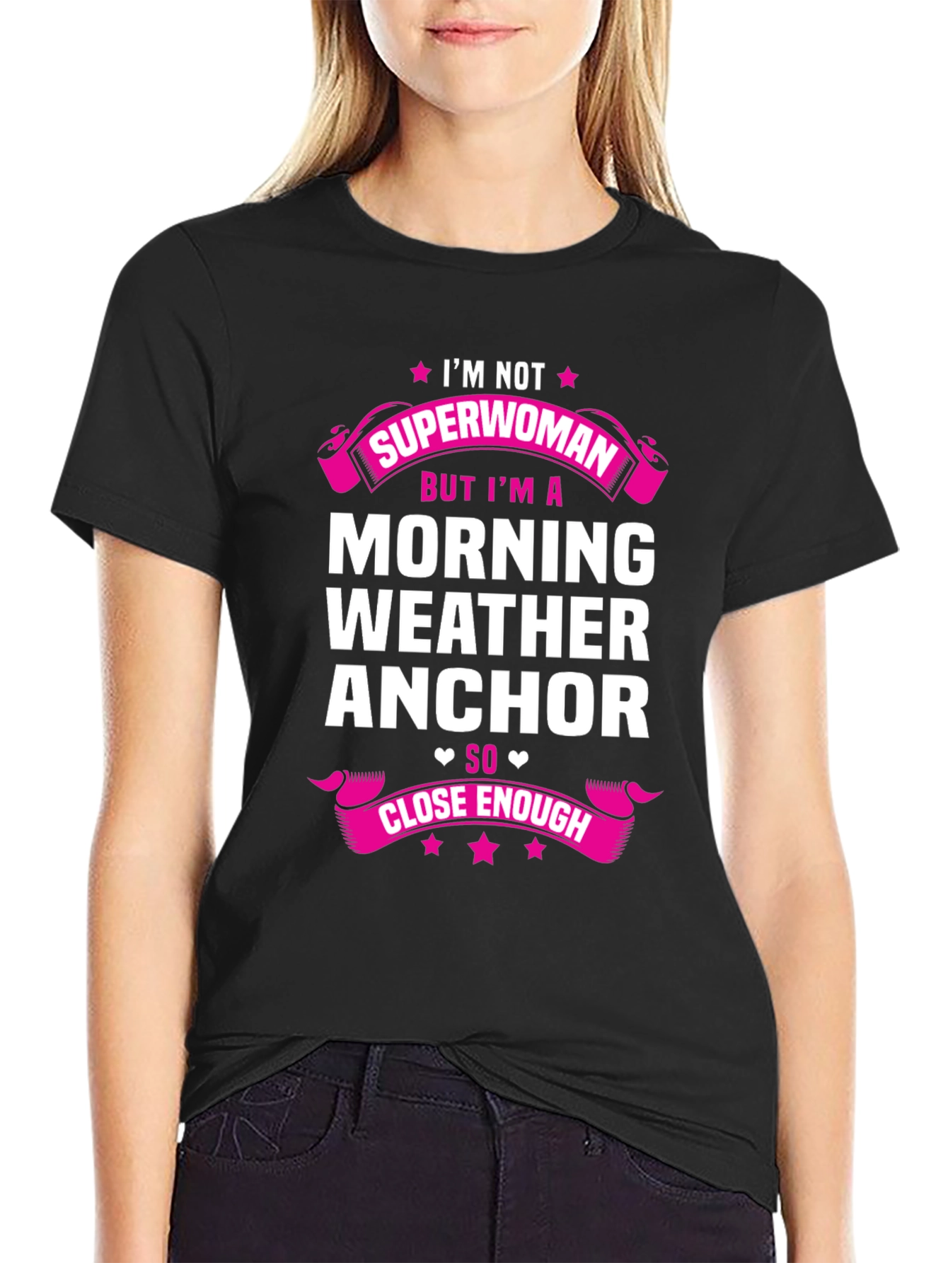 Morning Weather Anchor Graphic T-Shirt