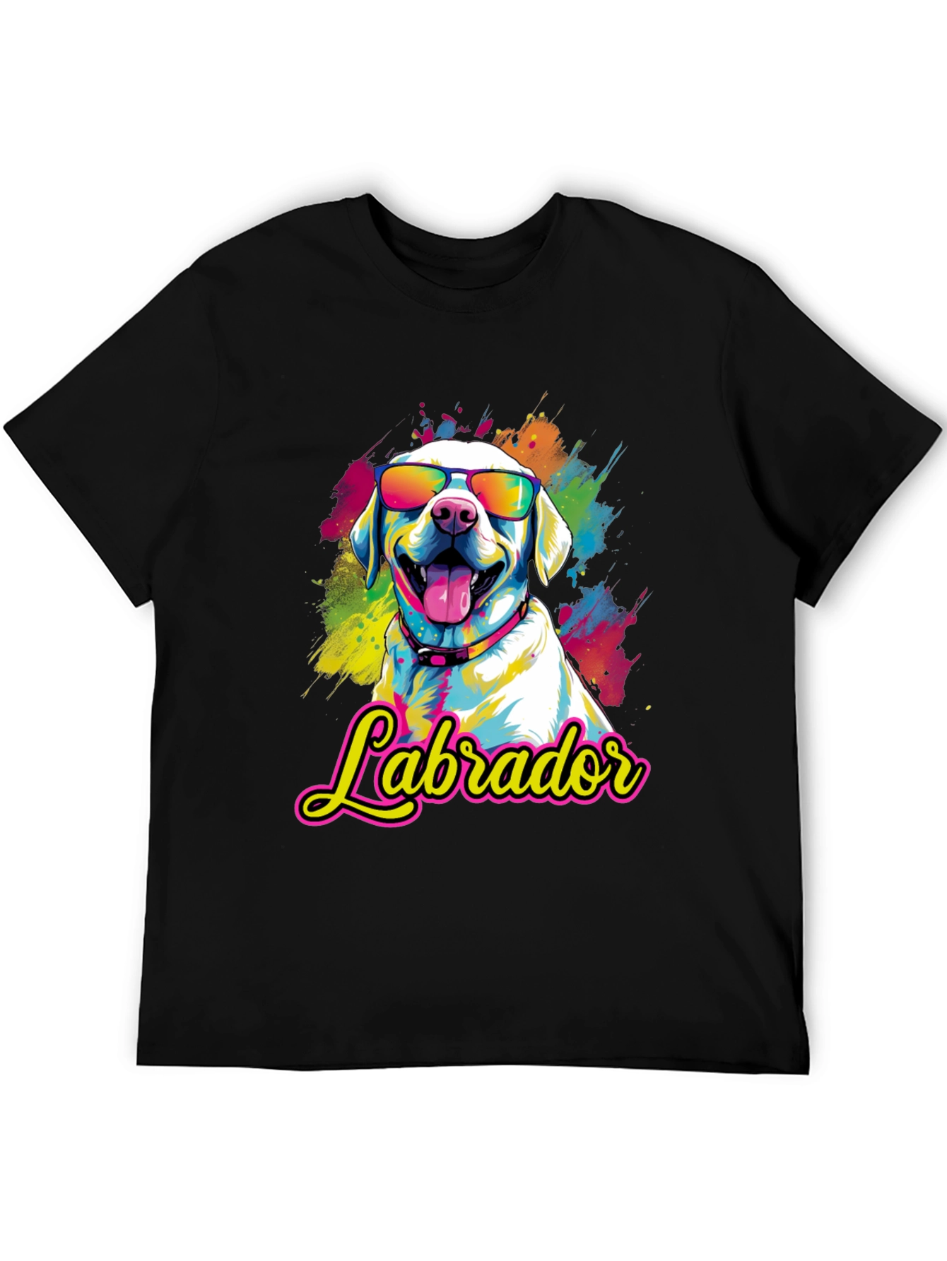Cool Labrador Dog Graphic T-Shirt