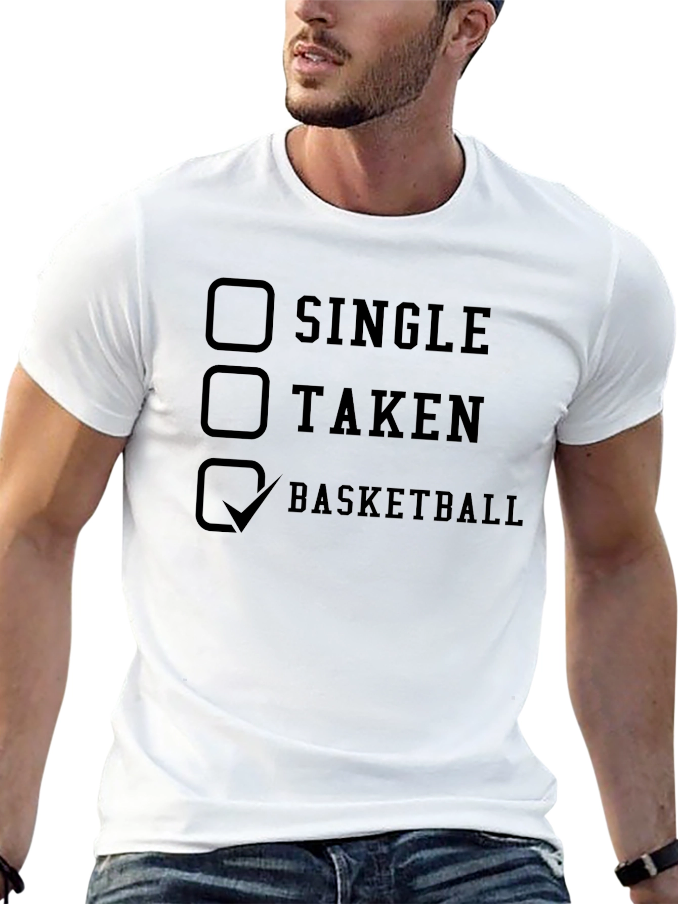 Basketball Obsessed Black T-Shirt