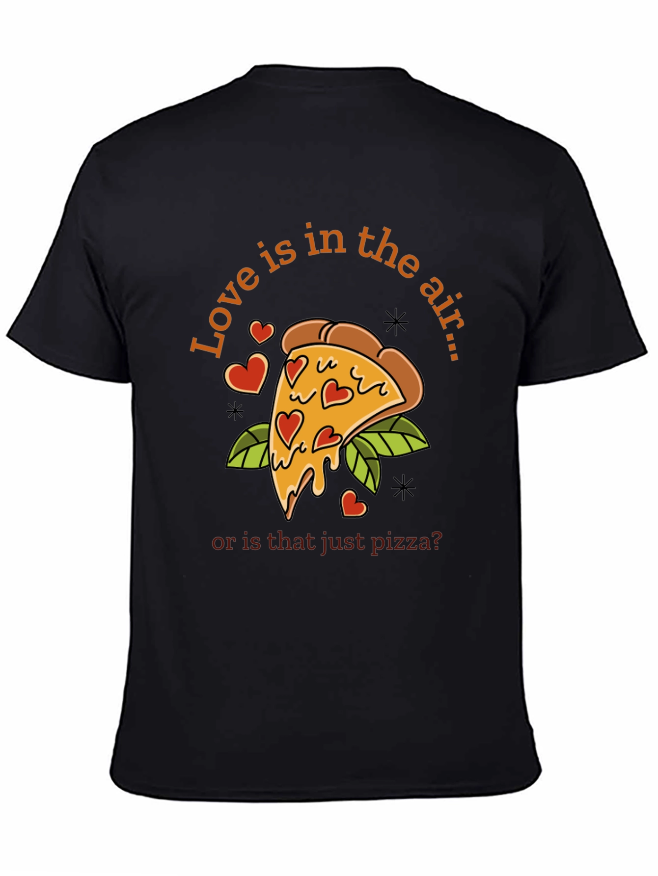 Love & Pizza T-Shirt - Funny Valentines Day Tee