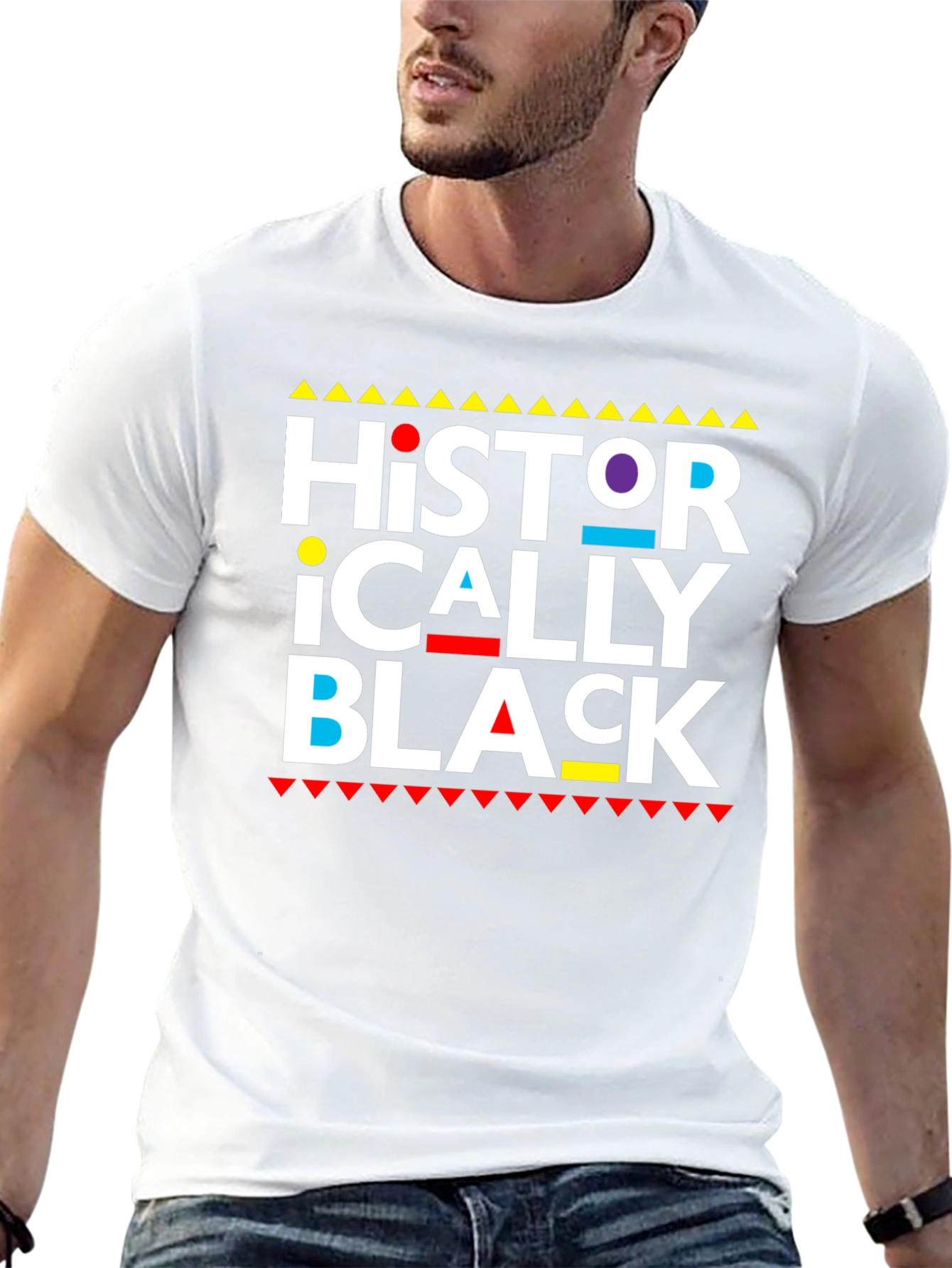 Historically Black T-Shirt - Stylish Graphic Tee