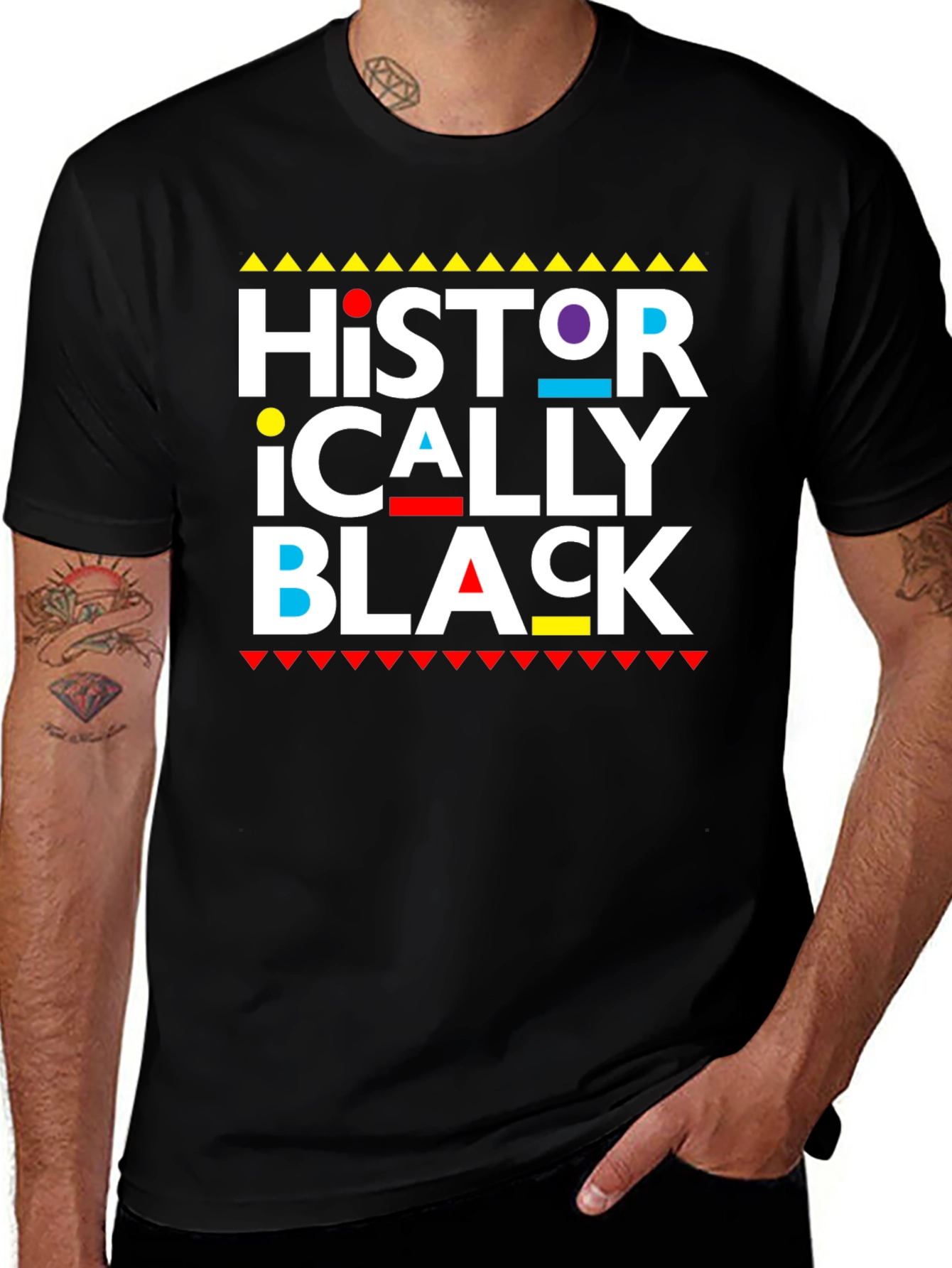 Historically Black T-Shirt - Stylish Graphic Tee