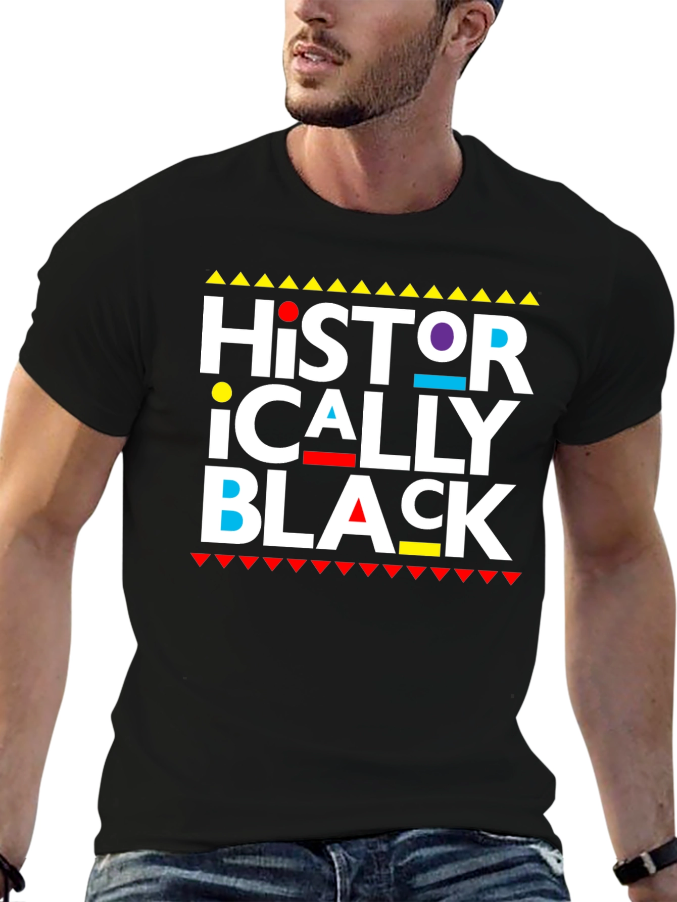 Historically Black T-Shirt - Stylish Graphic Tee