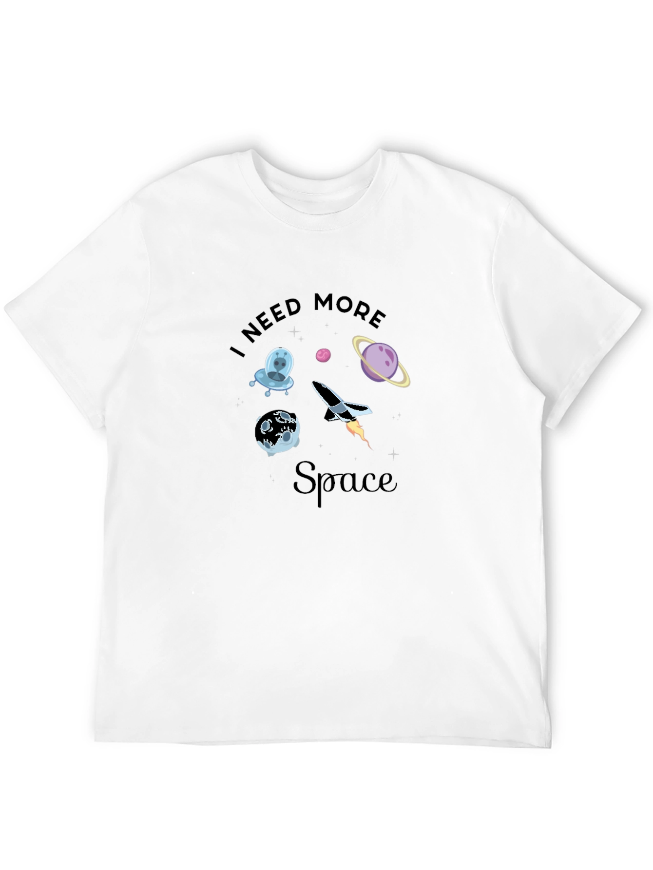 I Need More Space Graphic T-Shirt