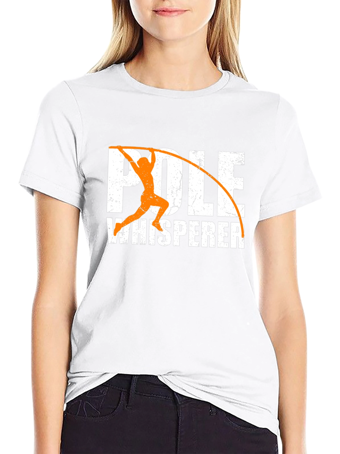 Pole Whisperer Graphic T-Shirt - Athlete Design