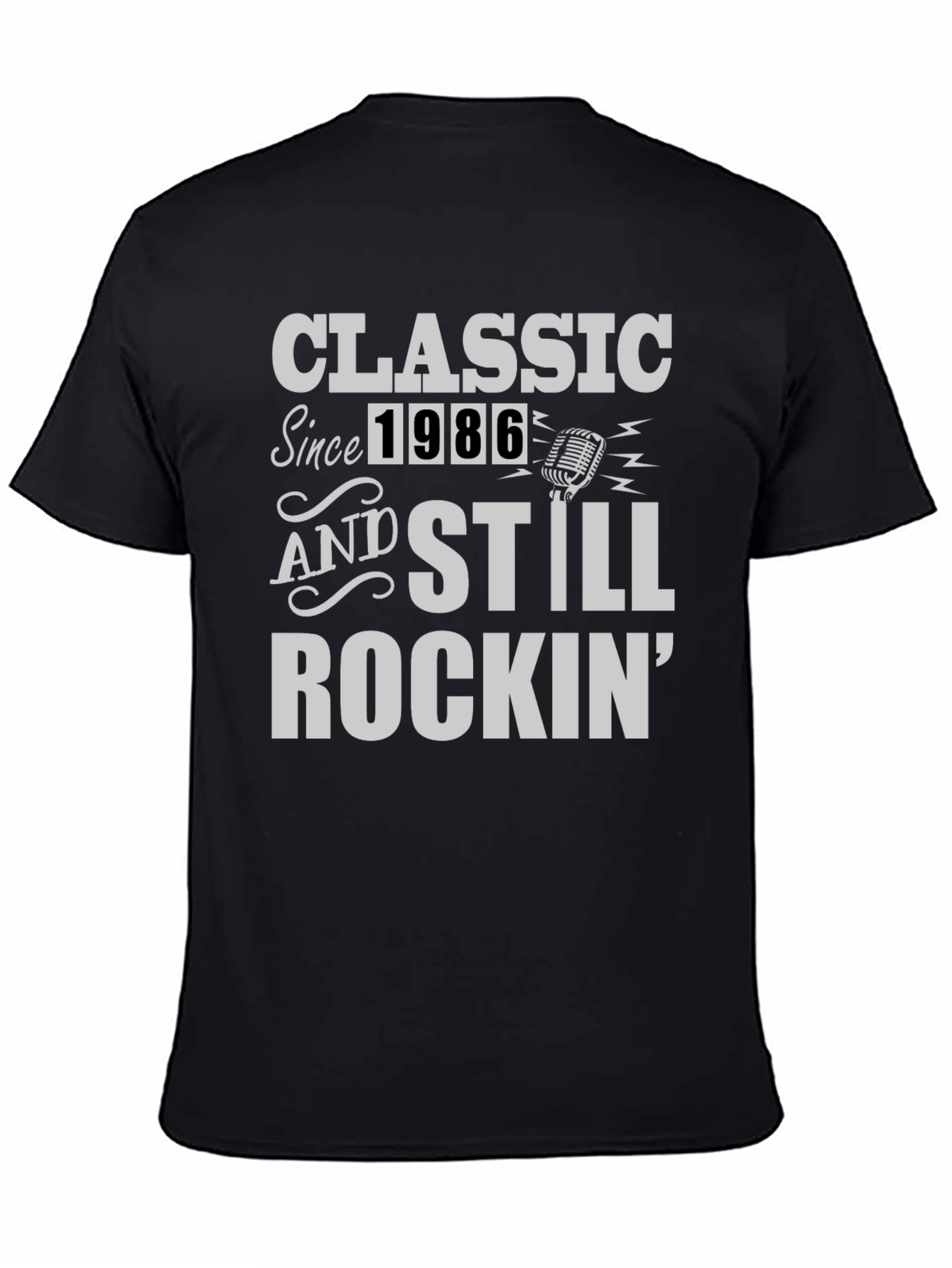Classic Since 1986 Rock Graphic T-Shirt