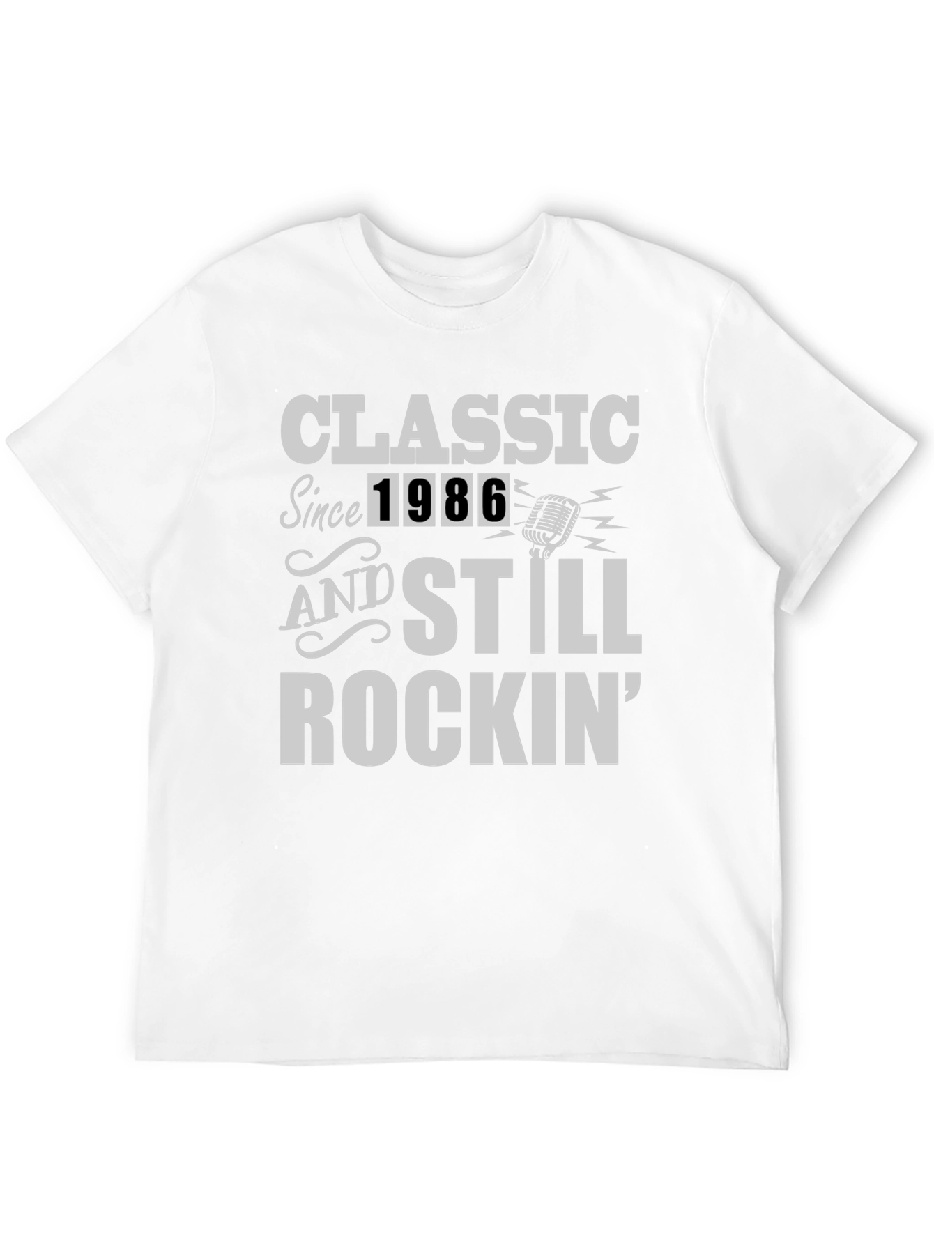 Classic Since 1986 Rock Graphic T-Shirt