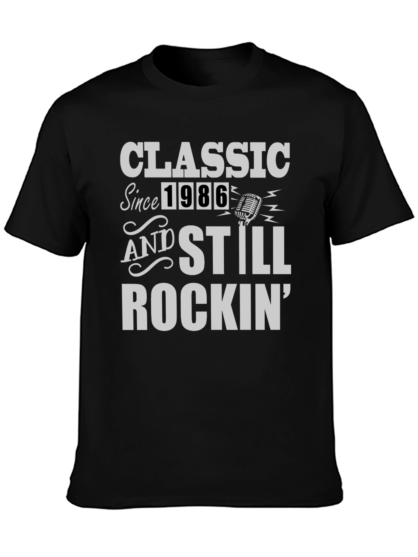 Classic Since 1986 Rock Graphic T-Shirt