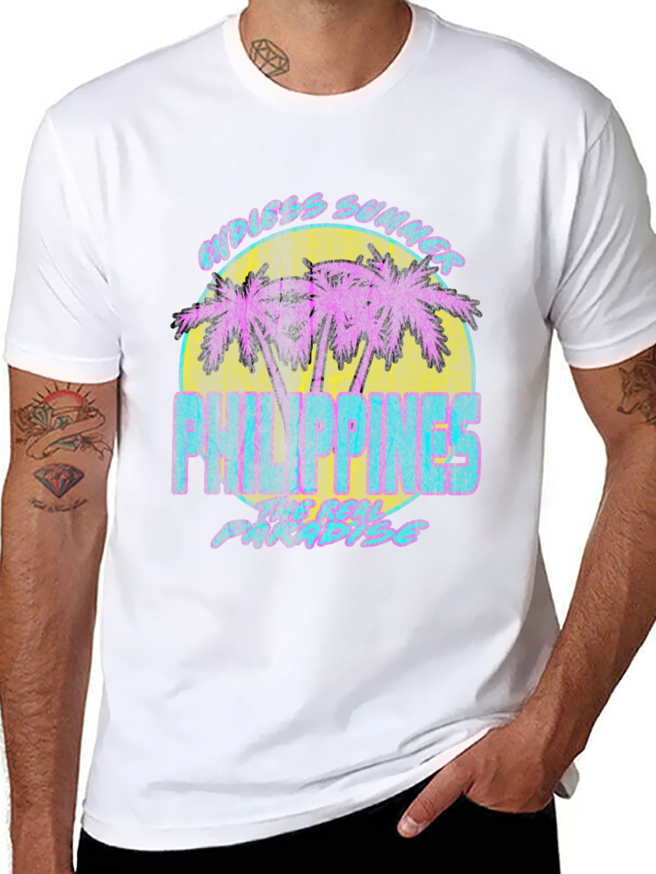 Philippines Summer Palm Tee