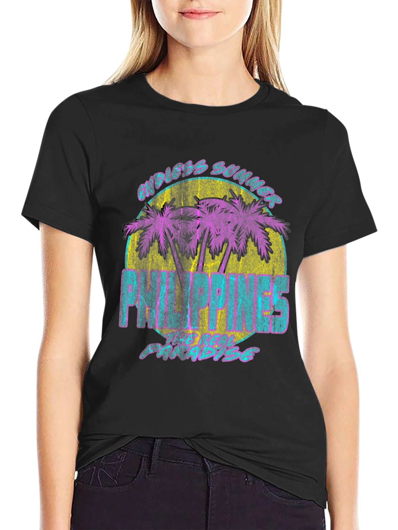Philippines Summer Palm Tee