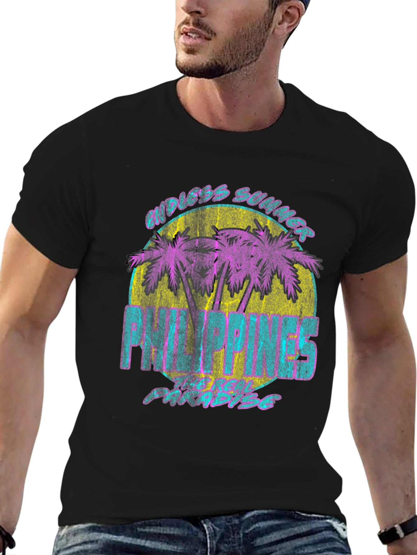 Philippines Summer Palm Tee
