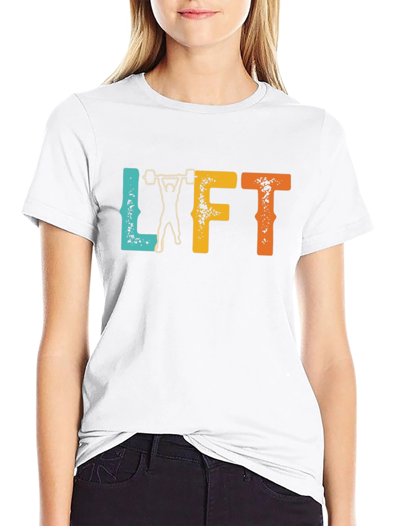 Retro Lift Graphic T-Shirt | Fitness Apparel