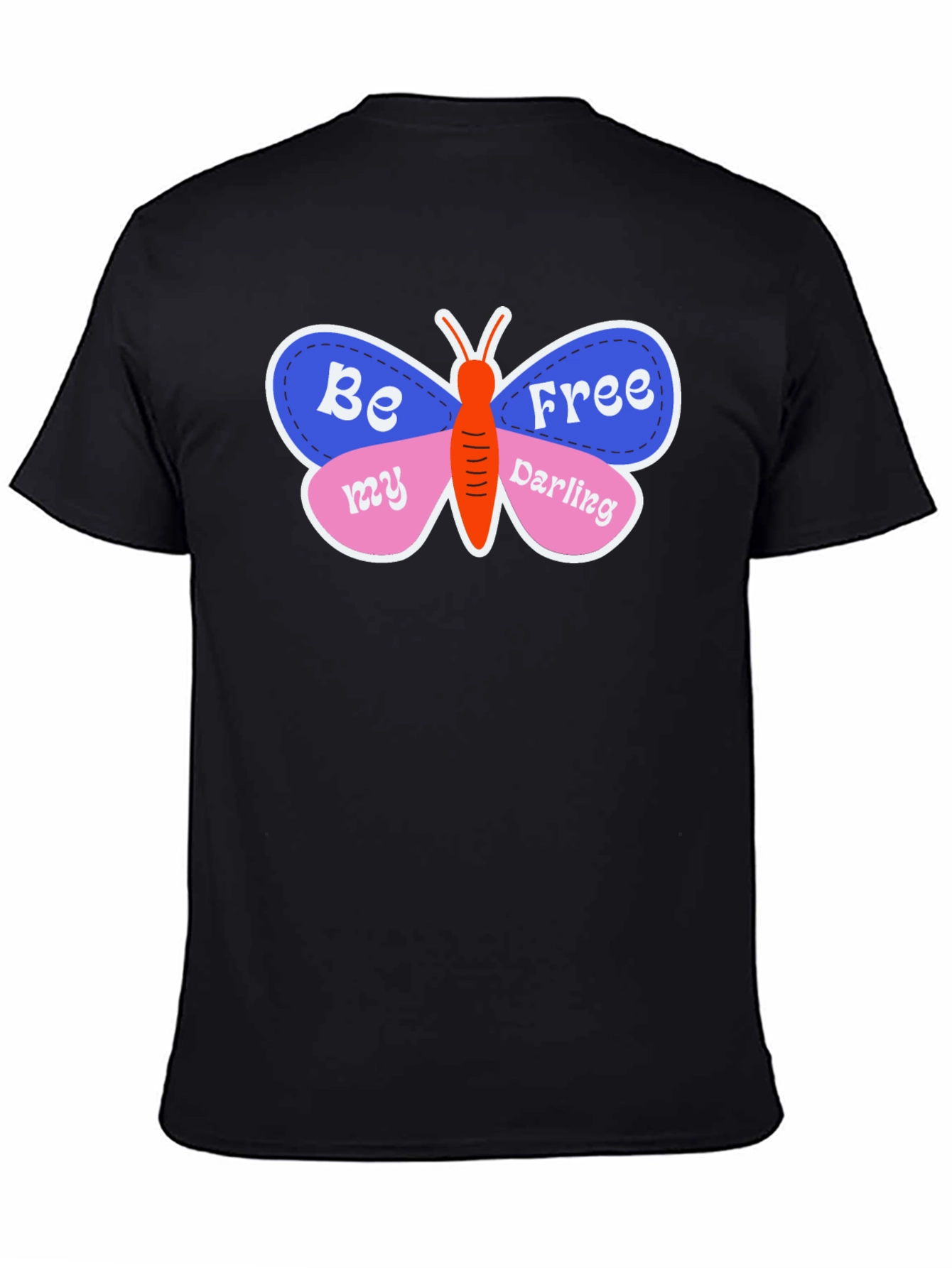 Be Free Butterfly Graphic T-Shirt - Stylish & Unique!