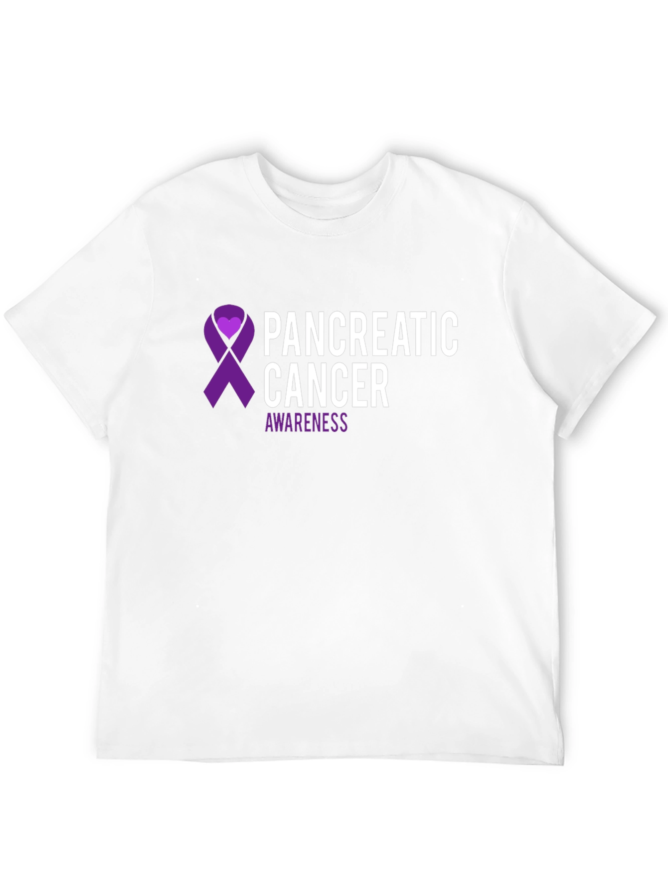 Pancreatic Cancer Awareness Ribbon T-Shirt