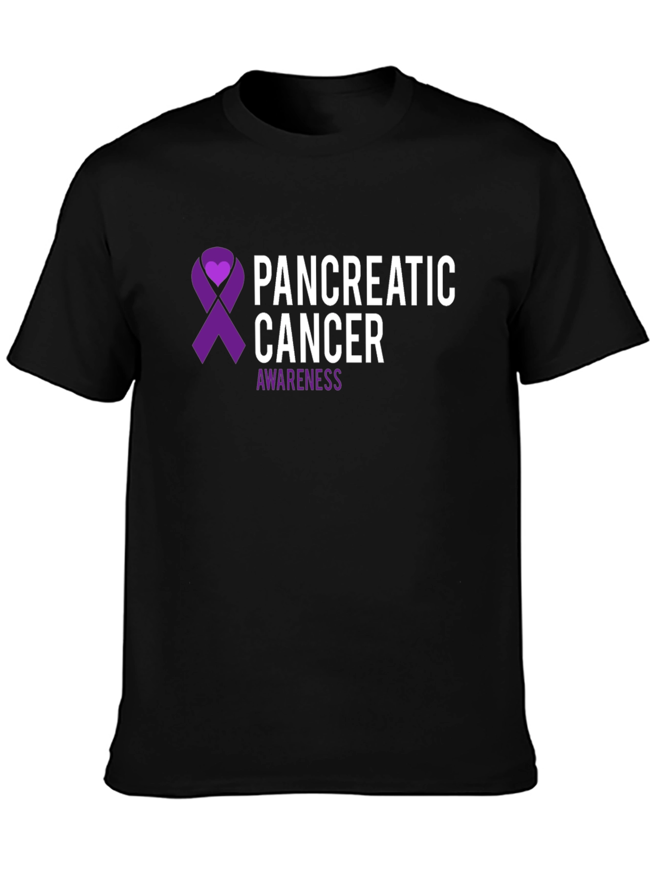 Pancreatic Cancer Awareness Ribbon T-Shirt