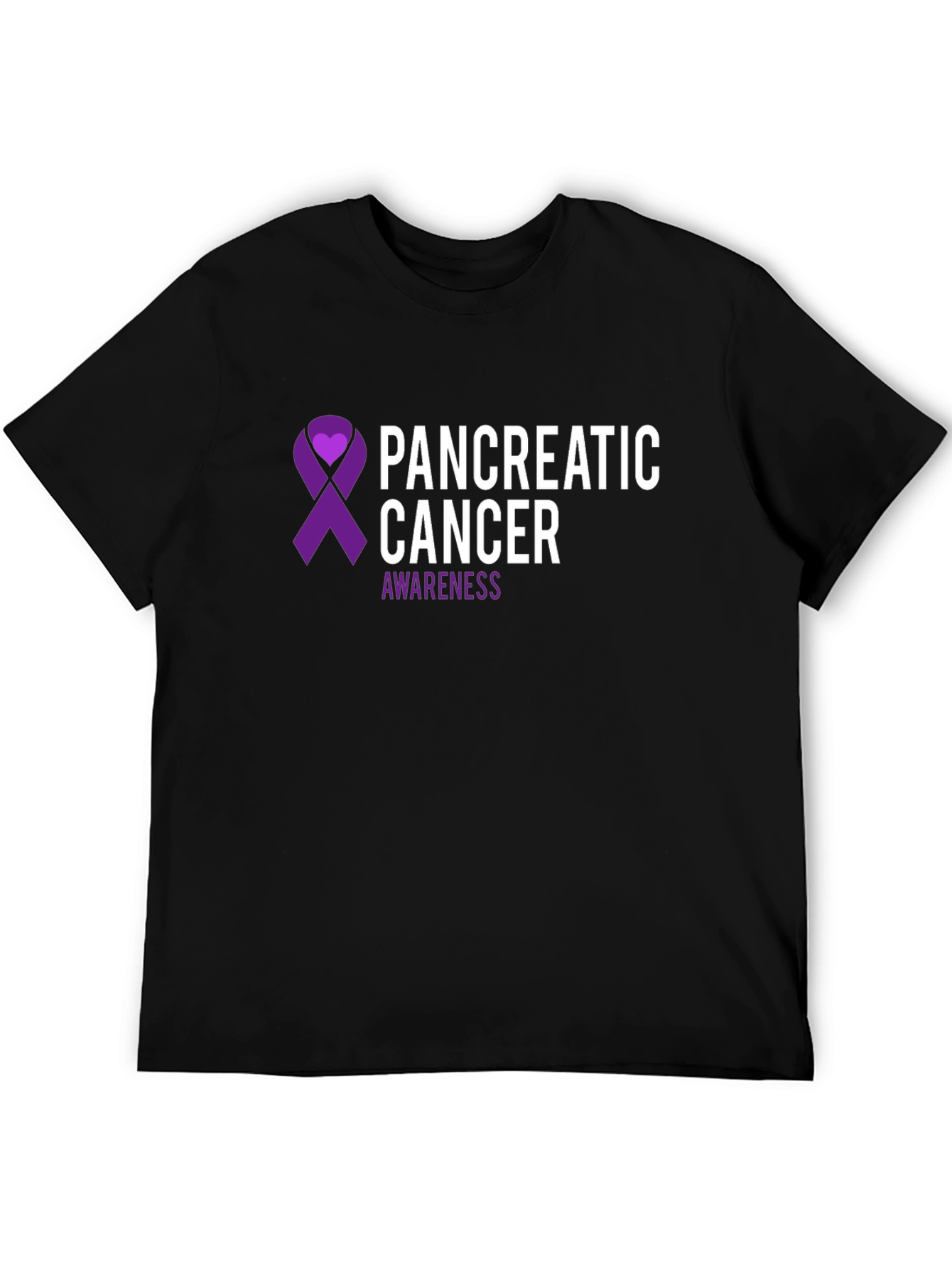 Pancreatic Cancer Awareness Ribbon T-Shirt