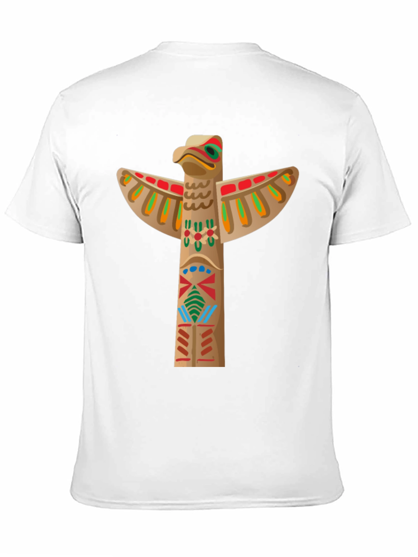 Totem Pole Graphic Tee - Black