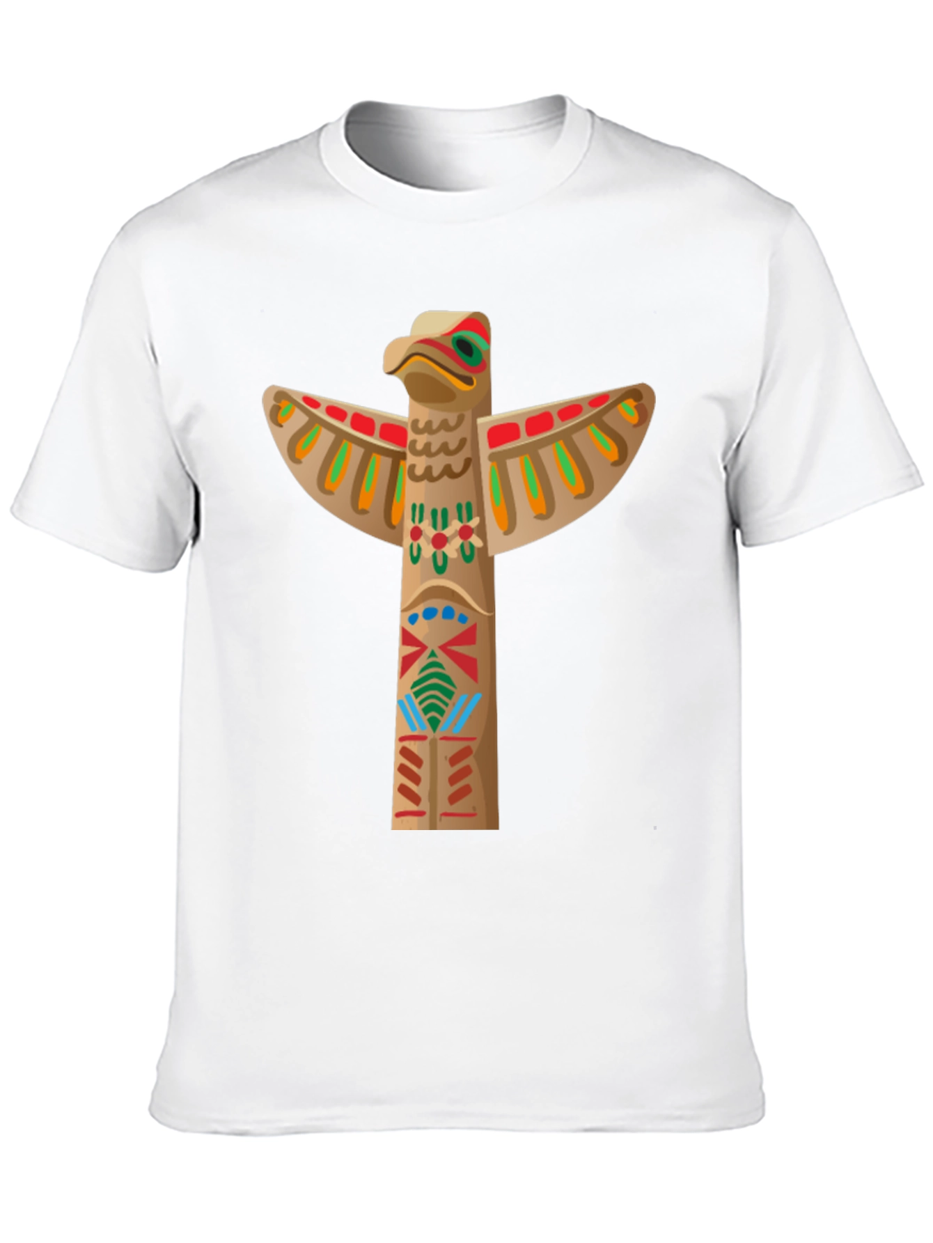 Totem Pole Graphic Tee - Black