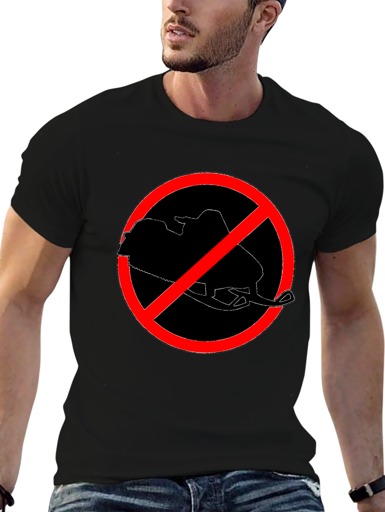 No Snowmobiling T-Shirt