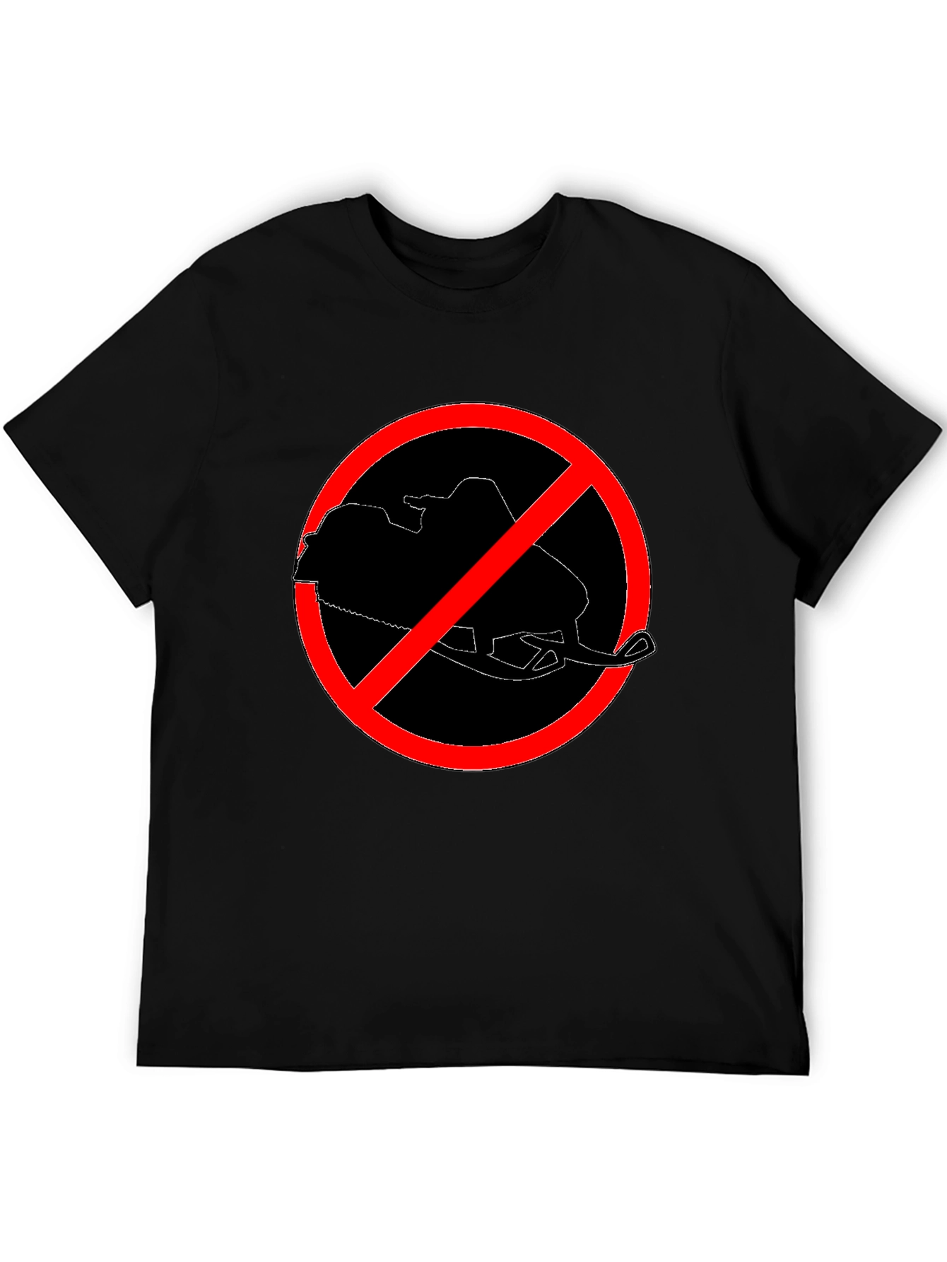 No Snowmobiling T-Shirt