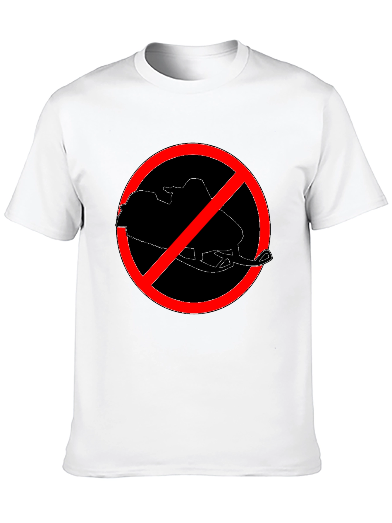 No Snowmobiling T-Shirt