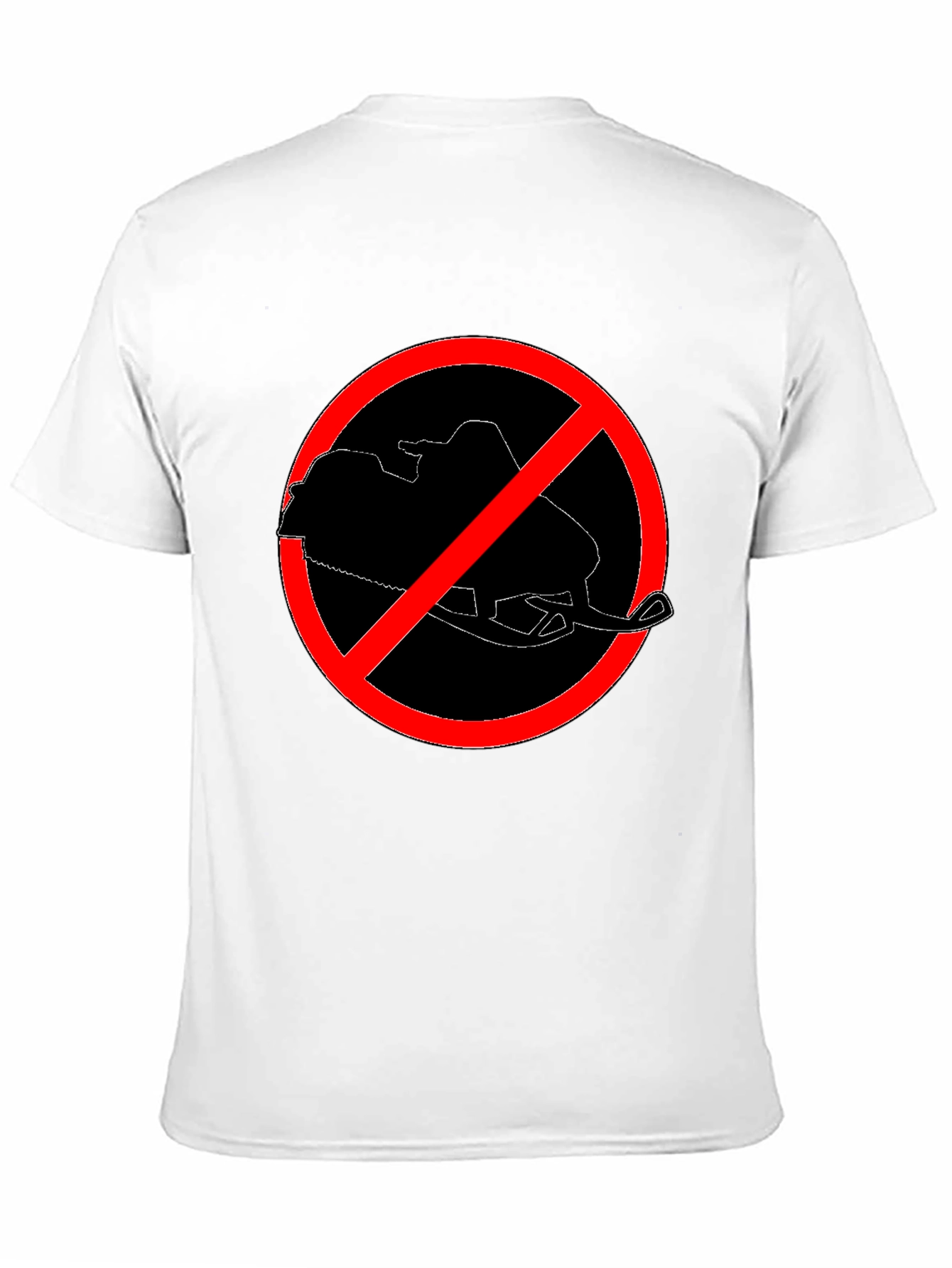 No Snowmobiling T-Shirt