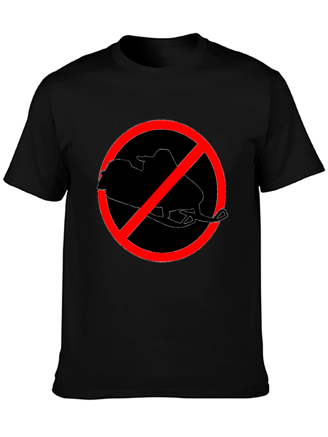 No Snowmobiling T-Shirt