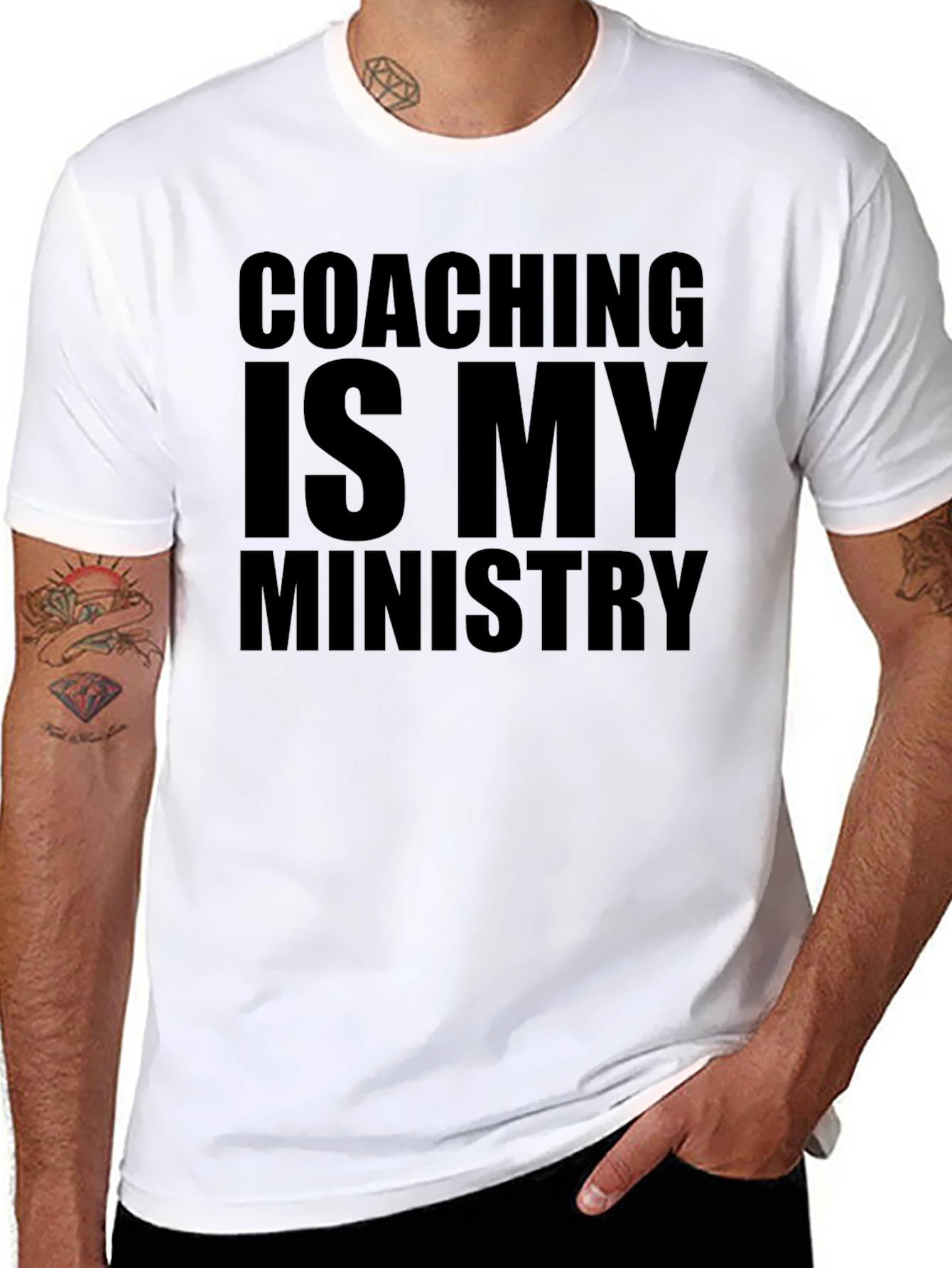 Coaching Is My Ministry Graphic T-Shirt