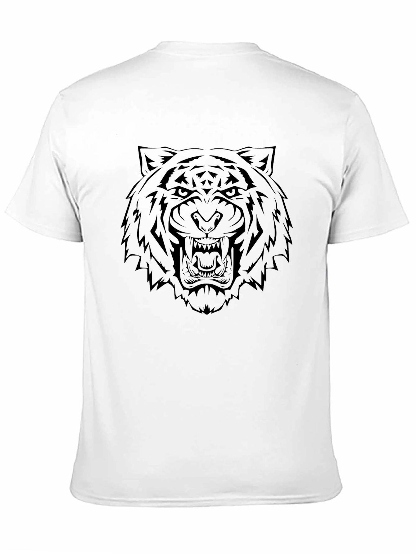 Black Tiger Graphic Tee - Fierce Style