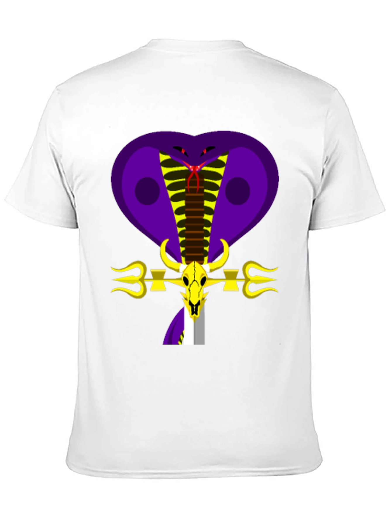 Cobra Skull Graphic Tee - Bold & Unique