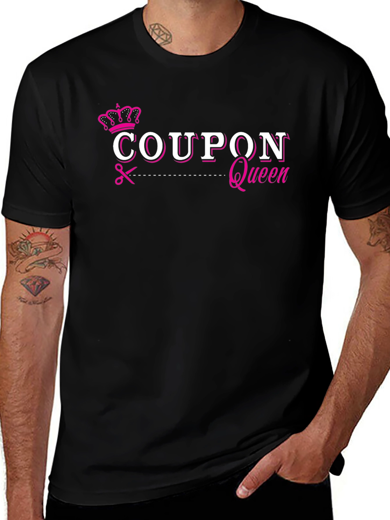 Coupon Queen T-Shirt Funny Budget Saving Tee