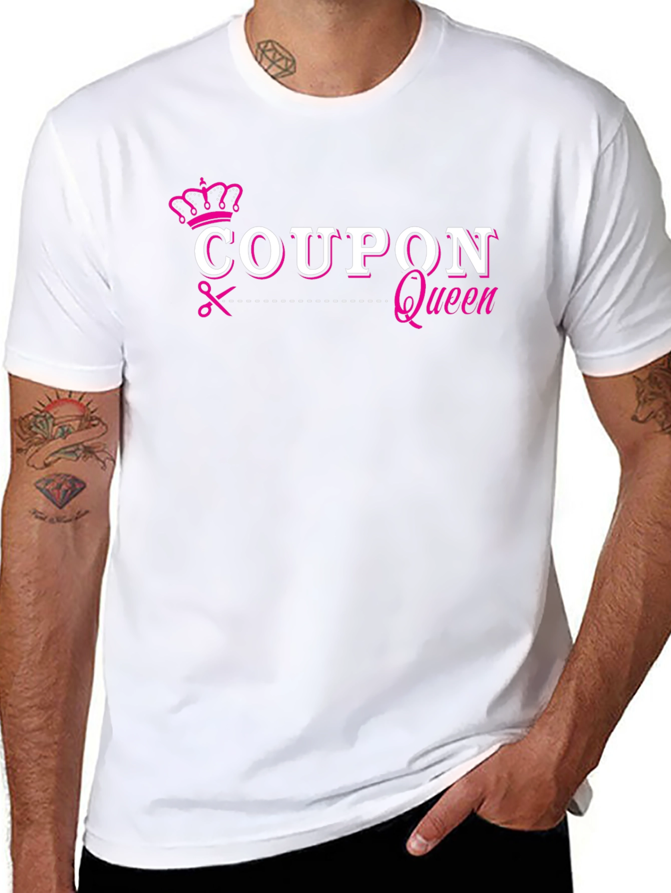 Coupon Queen T-Shirt Funny Budget Saving Tee