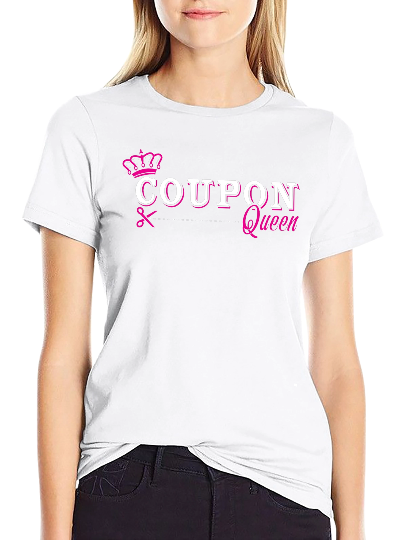 Coupon Queen T-Shirt Funny Budget Saving Tee