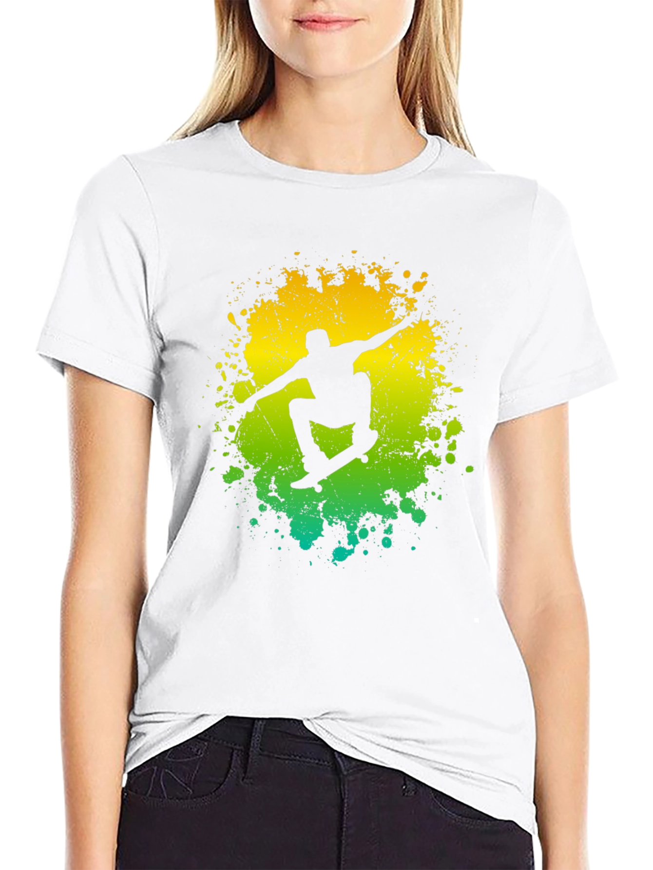 Skateboarder Graphic Tee - Cool Streetwear Shirt