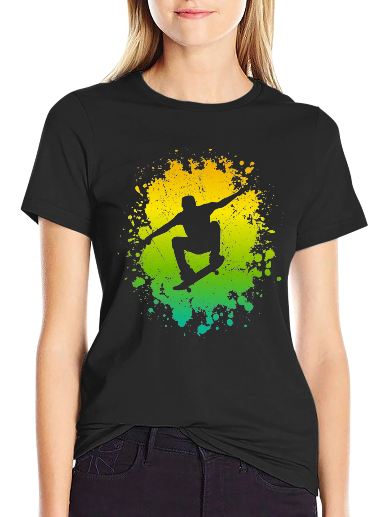 Skateboarder Graphic Tee - Cool Streetwear Shirt