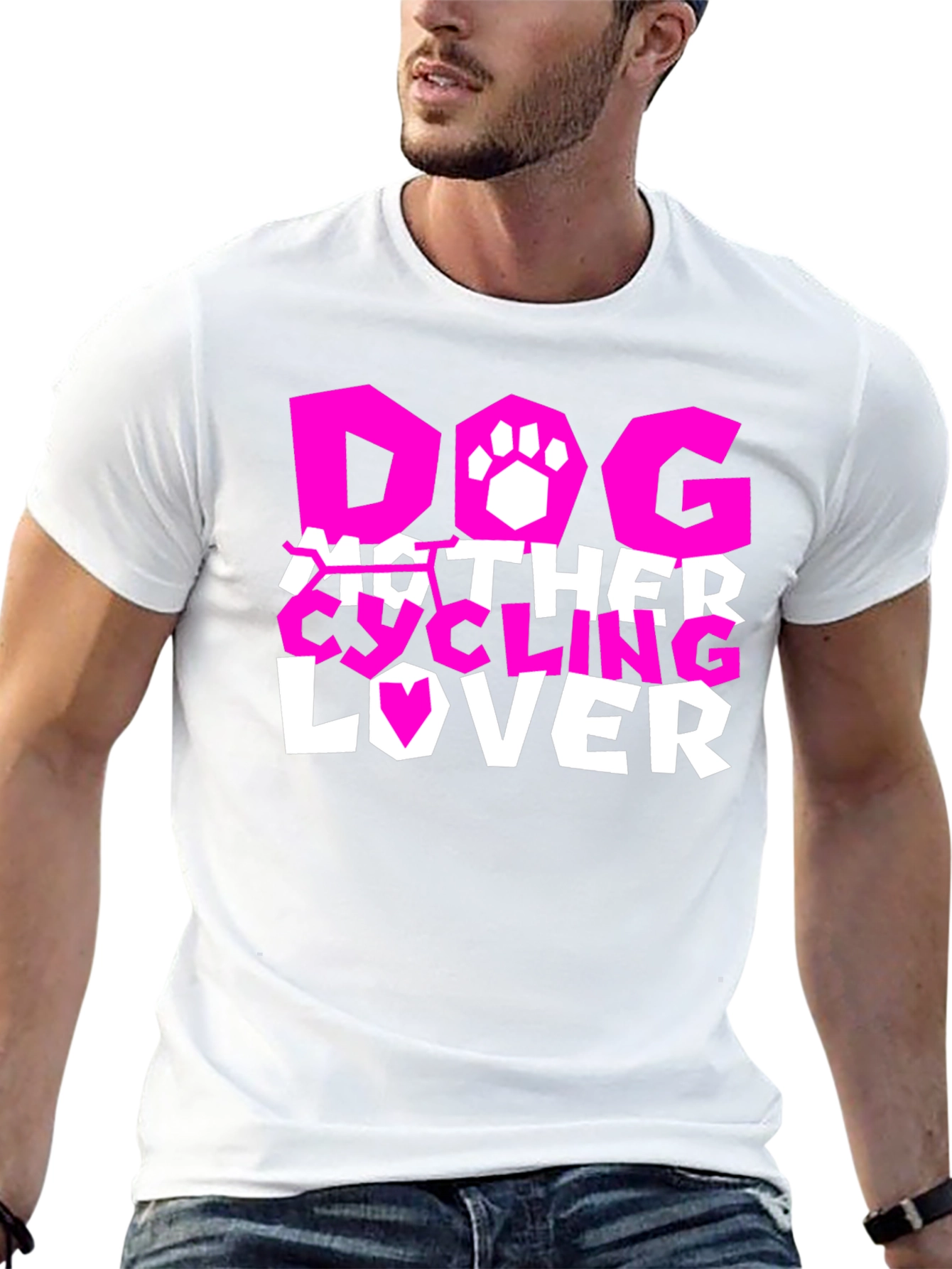 Dog Mother Cycling Lover T-Shirt