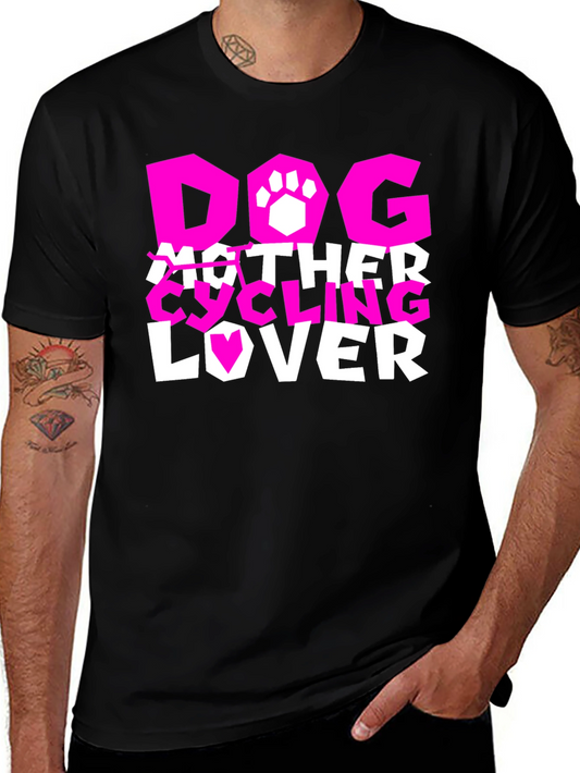Dog Mother Cycling Lover T-Shirt