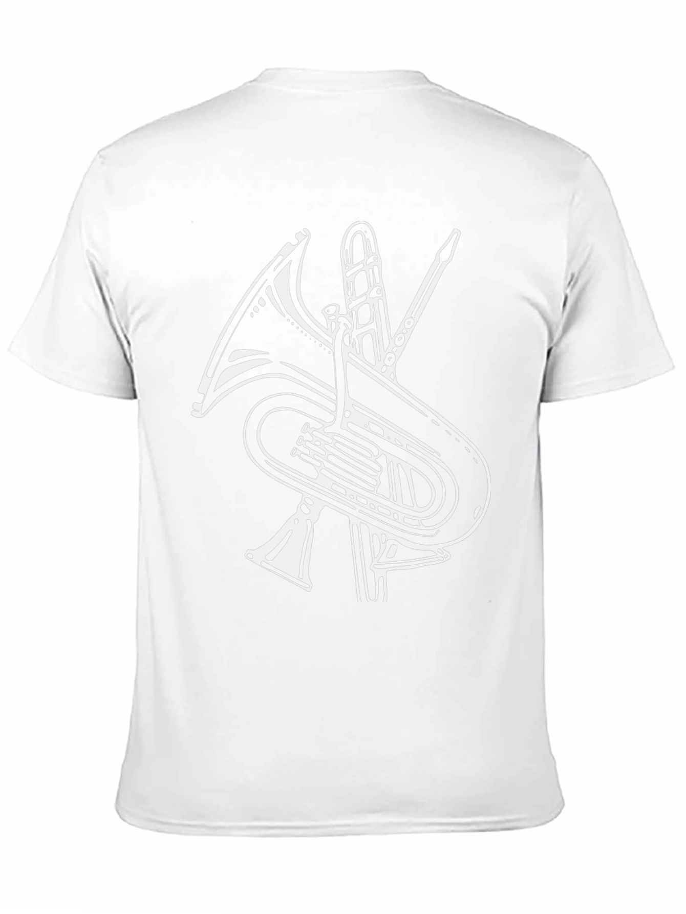 Musical Instruments Graphic T-Shirt - Black