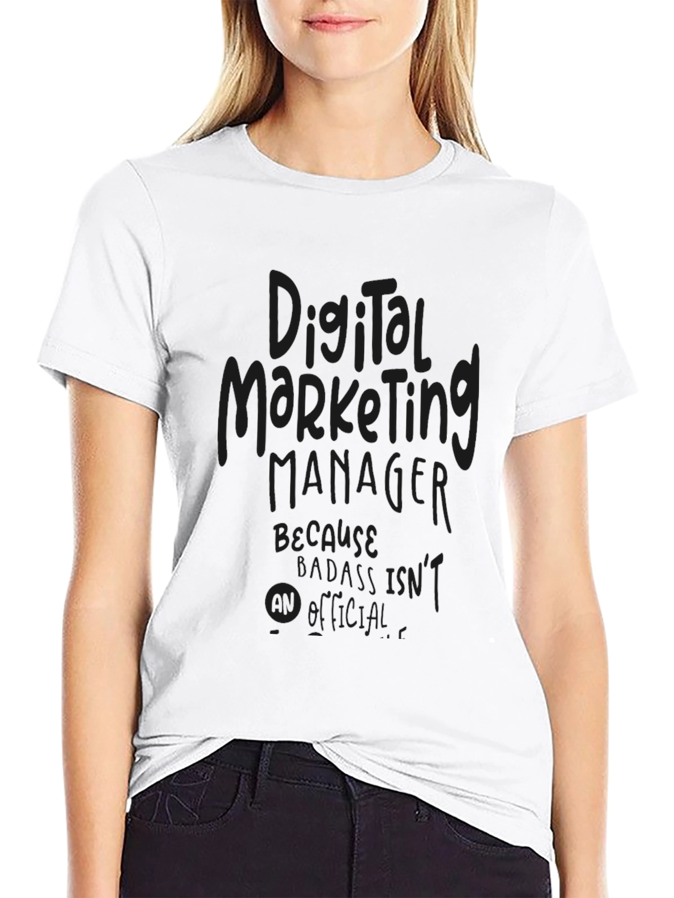 Digital Marketing Manager Funny Graphic Tee