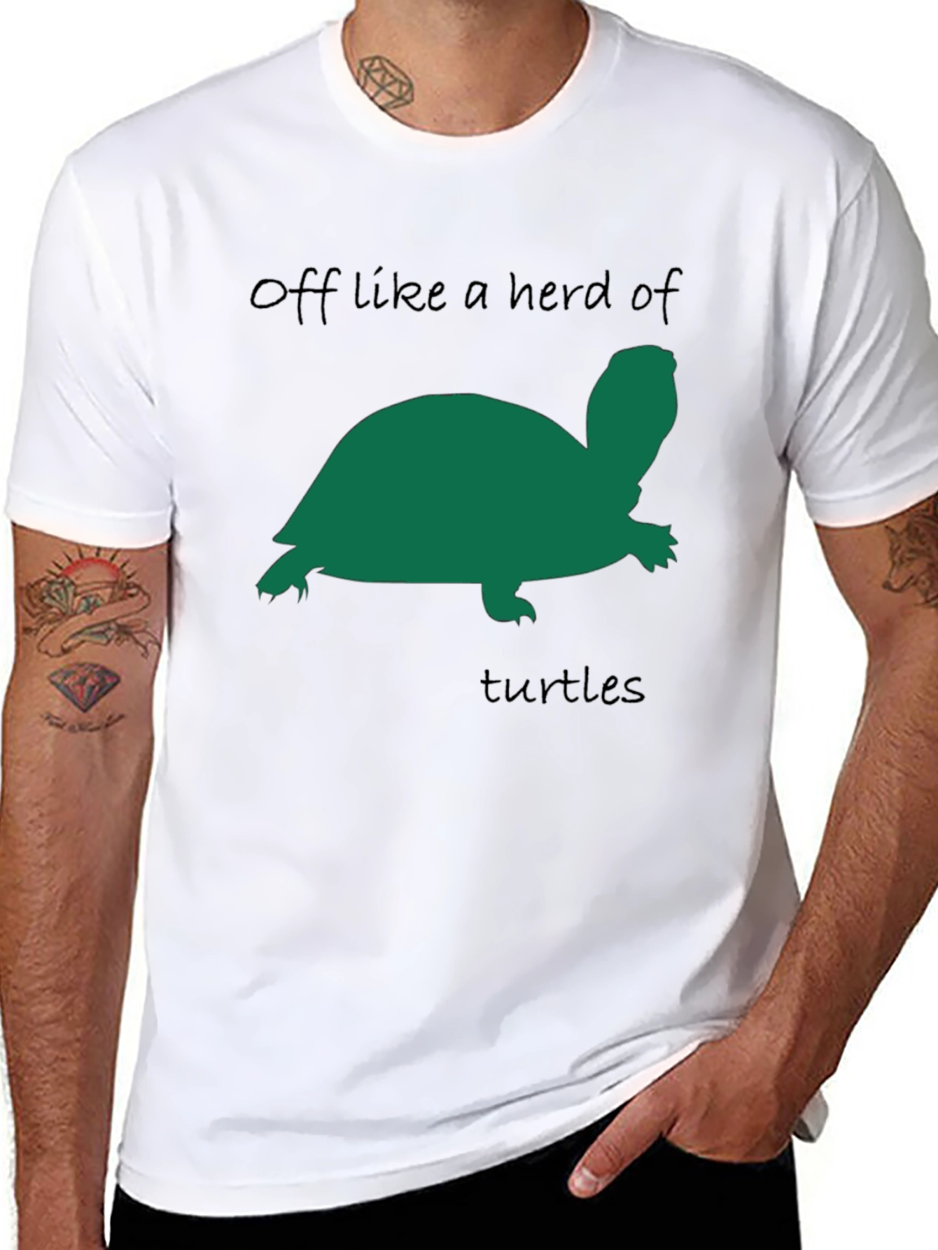 Off Like a Herd of Turtles Graphic Tee