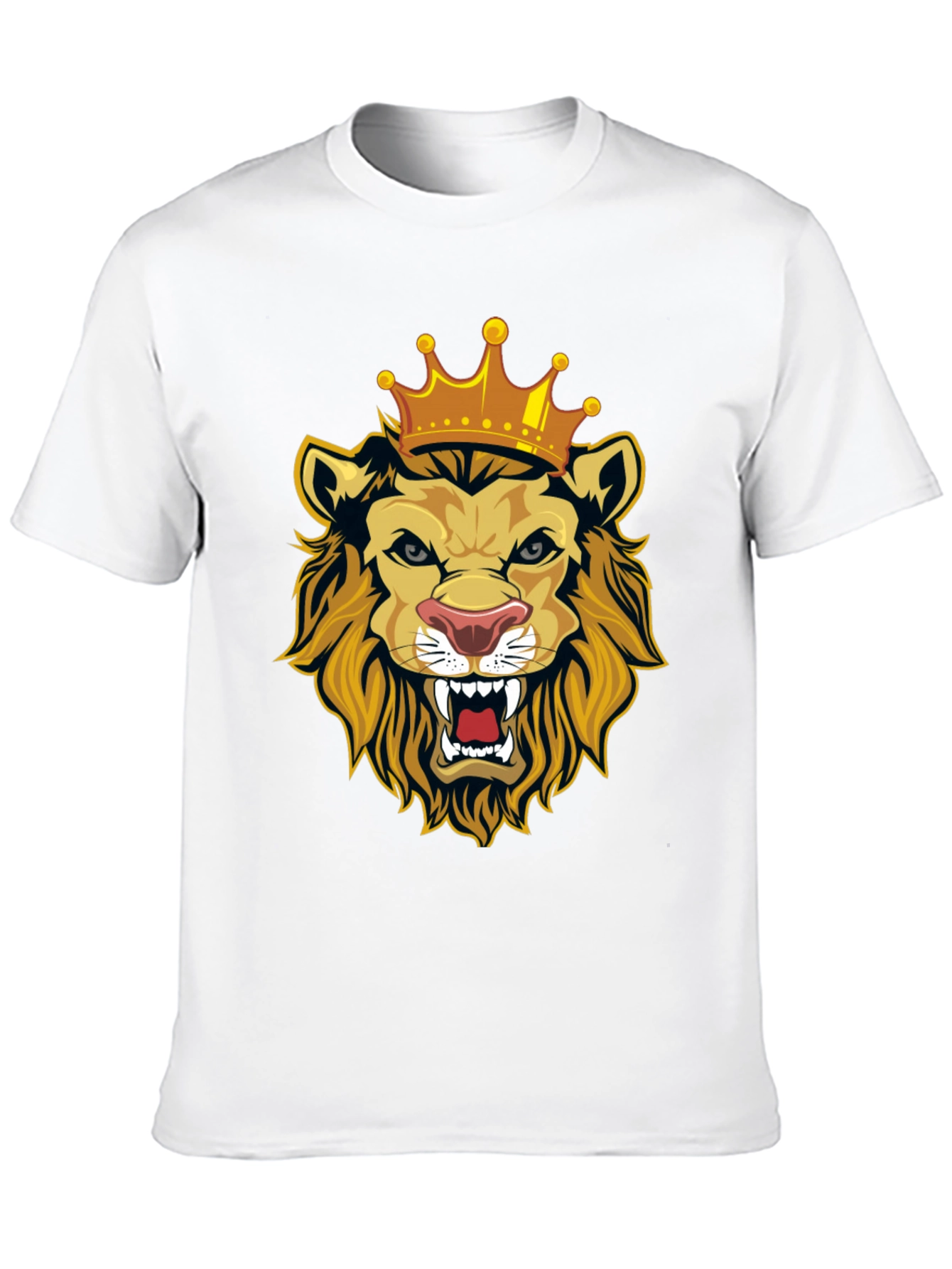 Lion King Graphic Tee - Black Cotton T-Shirt