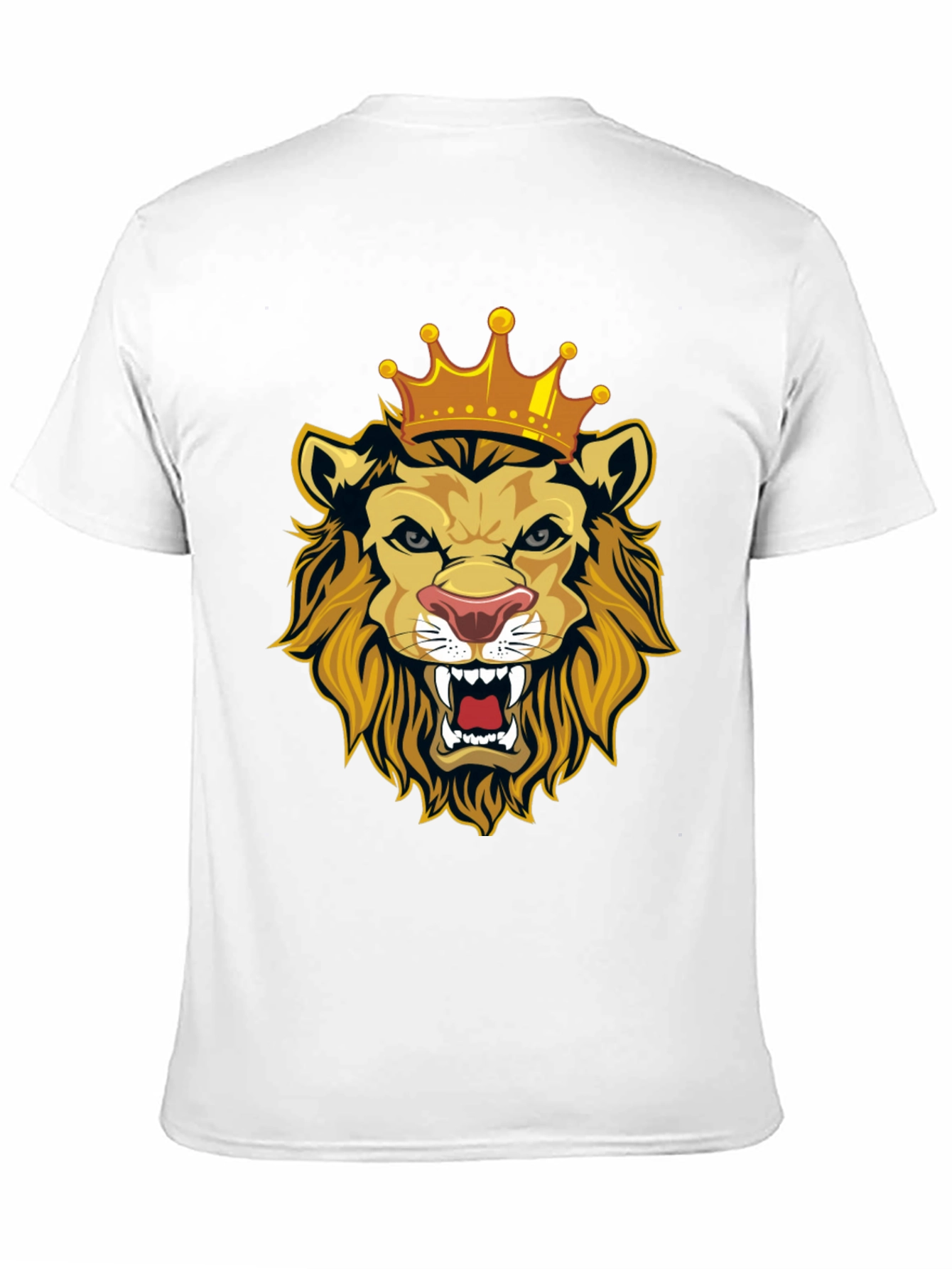 Lion King Graphic Tee - Black Cotton T-Shirt