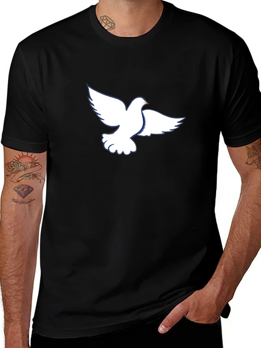 Dove Graphic Black T-Shirt